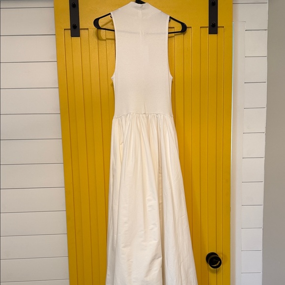 Reformation White Sleeveless High-Neck Maxi Dress - Picture 3 of 6